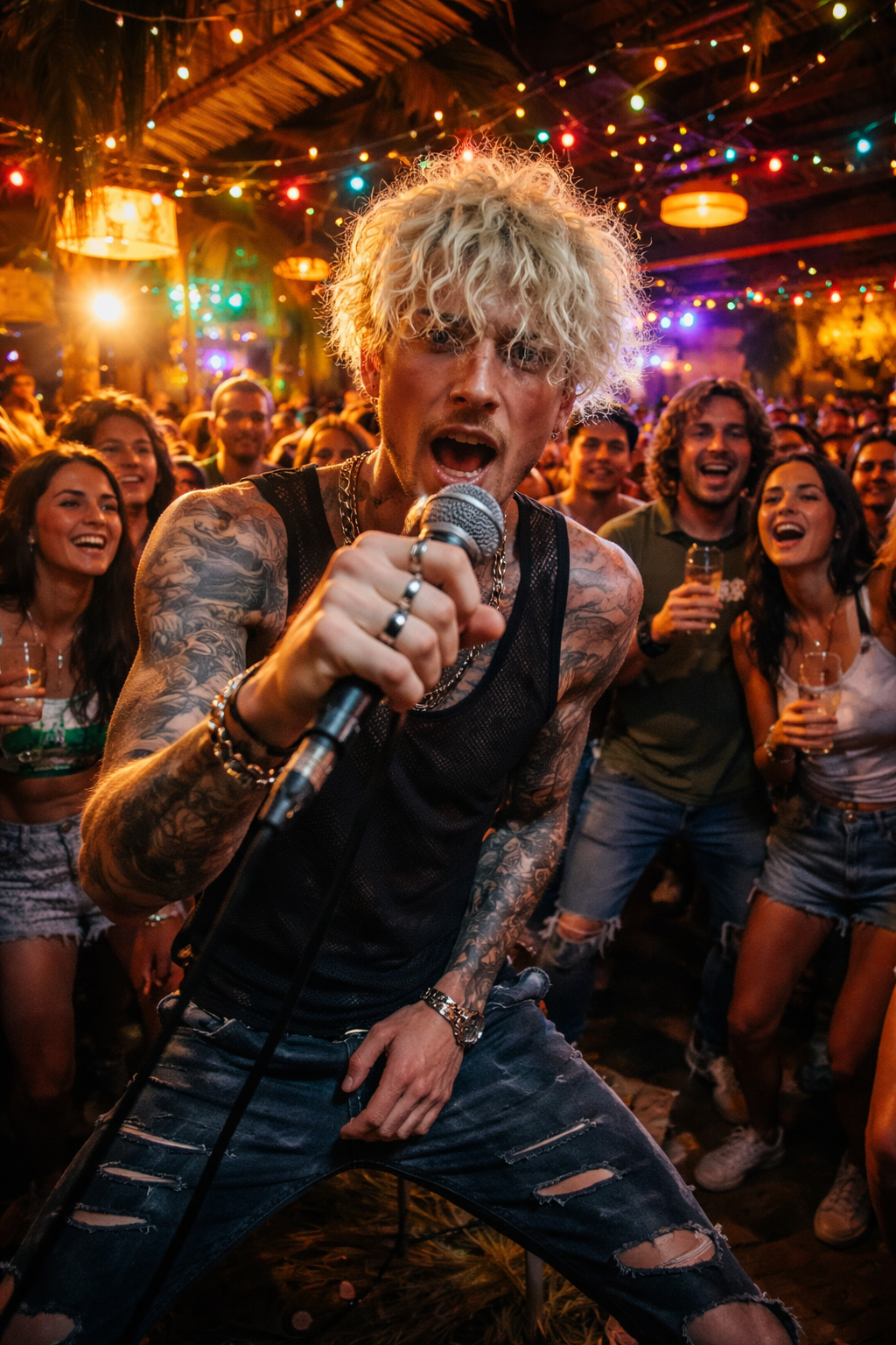 MGK music video East Nashville tiki bar 2026