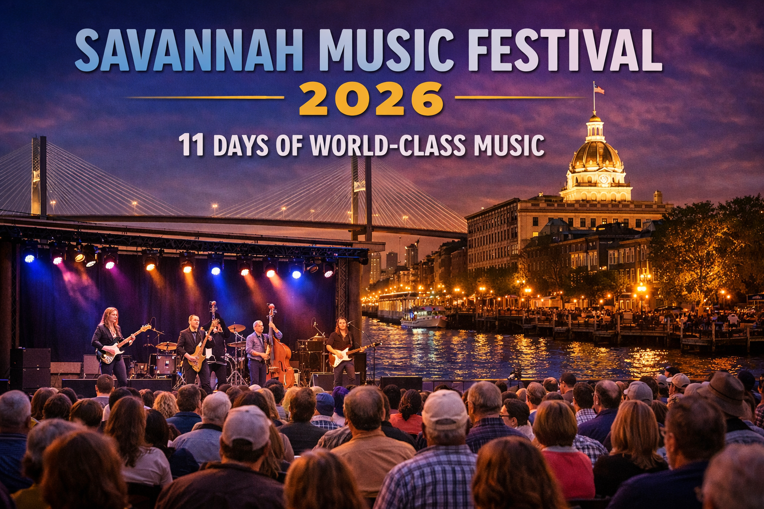 Savannah Music Festival 2026 world class music in Savannah Georgia