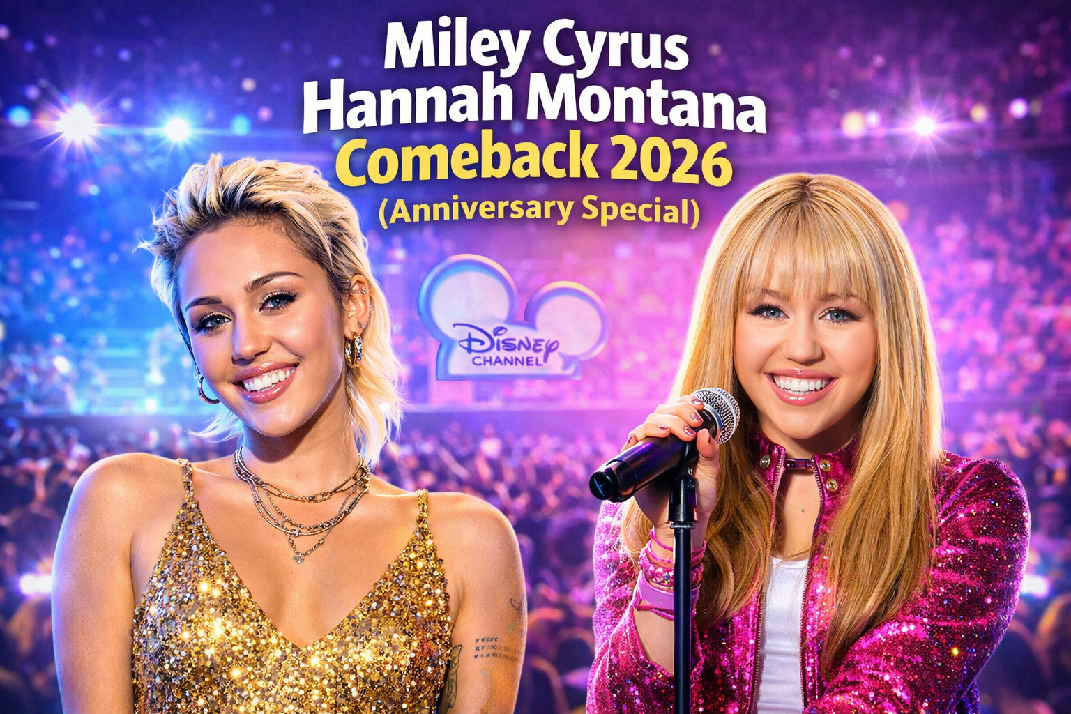 Miley Cyrus Hannah Montana anniversary special 2026