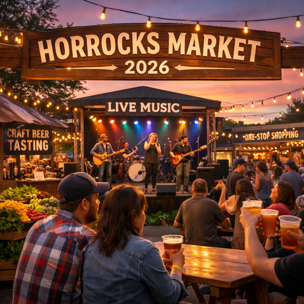 Horrocks Market Live Music & Shopping Experience 2026