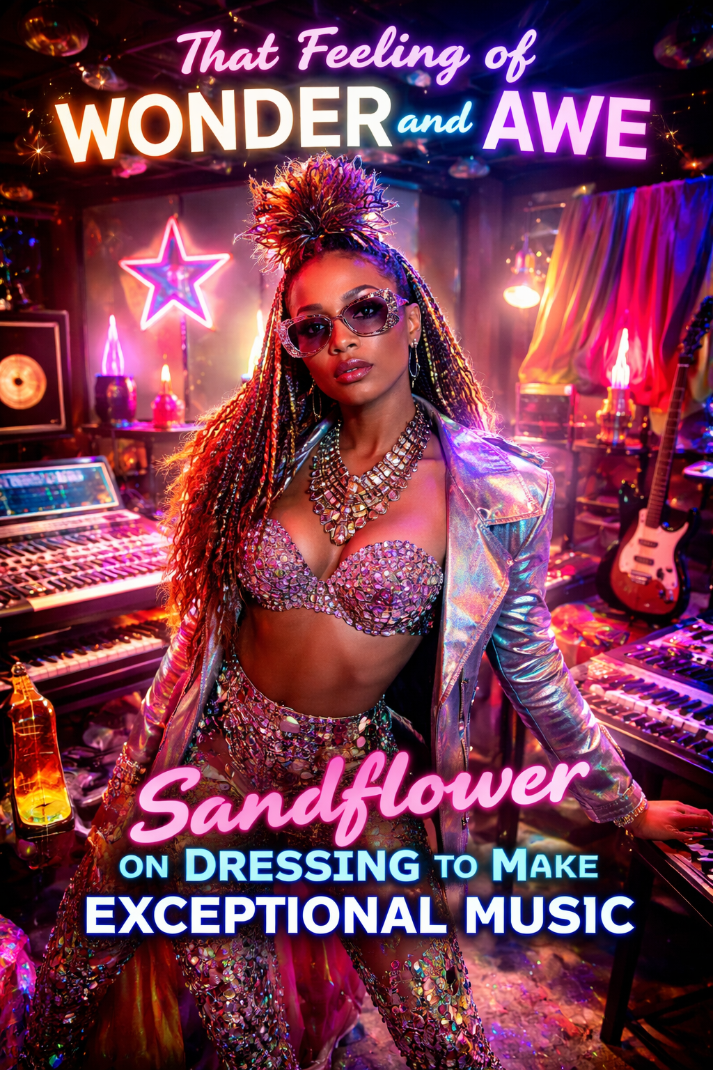 Sandflower music style aesthetic performance 2026