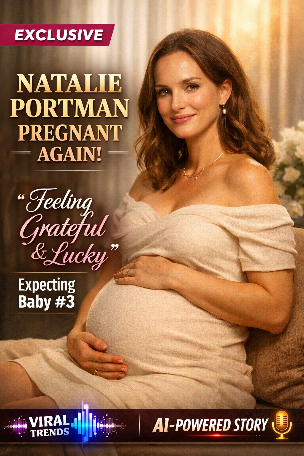 Natalie Portman third pregnancy expecting third child celebrity news