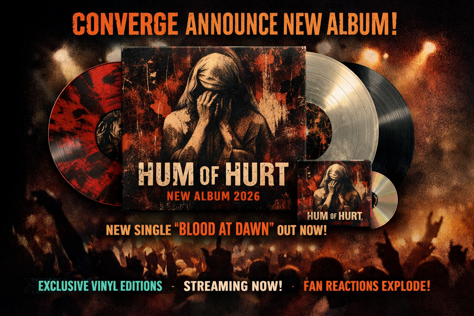 Converge Hum of Hurt Album 2026