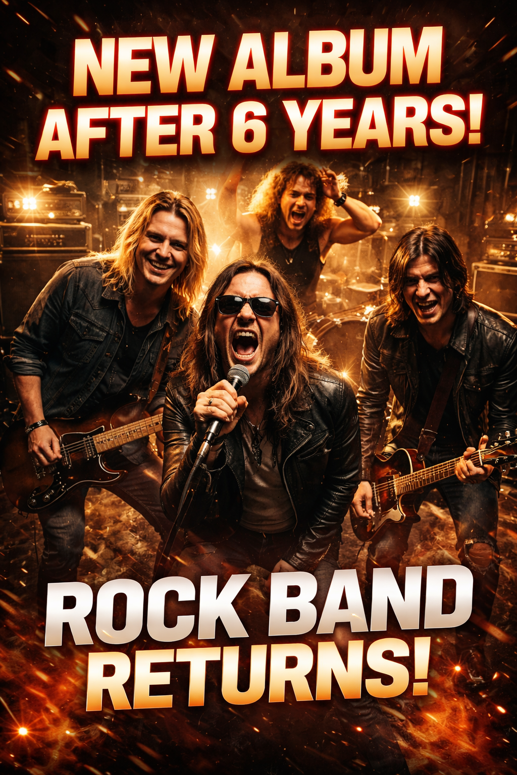 rock band new album announcement 2026 studio recording comeback