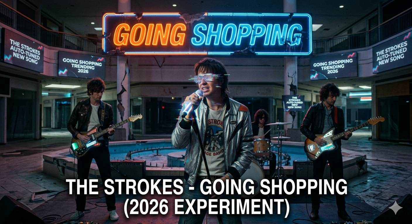 The Strokes Going Shopping Music 2026