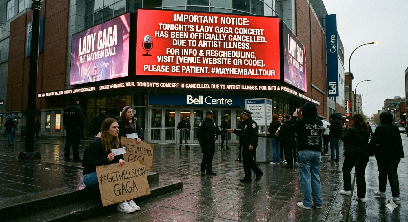 Lady Gaga Cancels Concert 2026