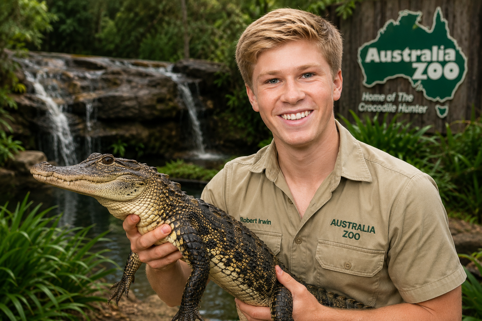 Robert Irwin wildlife conservation star