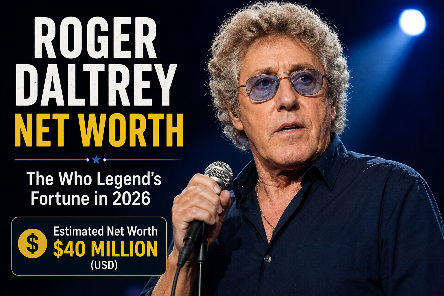 Roger Daltrey Net Worth 2026