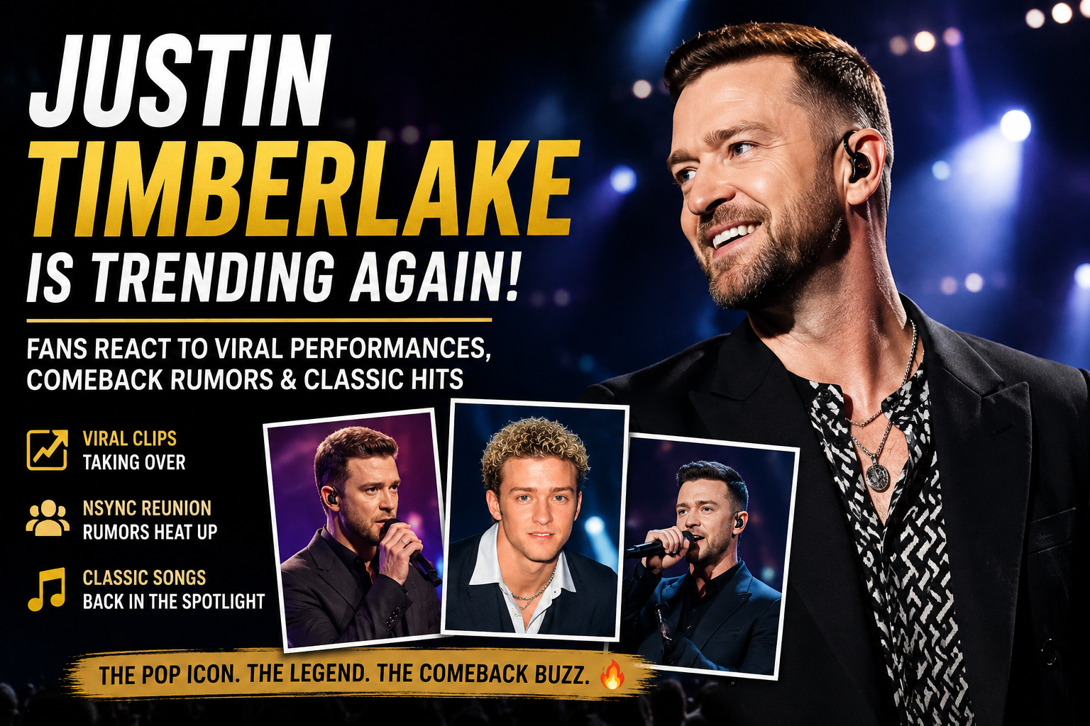Justin Timberlake trending in 2026
