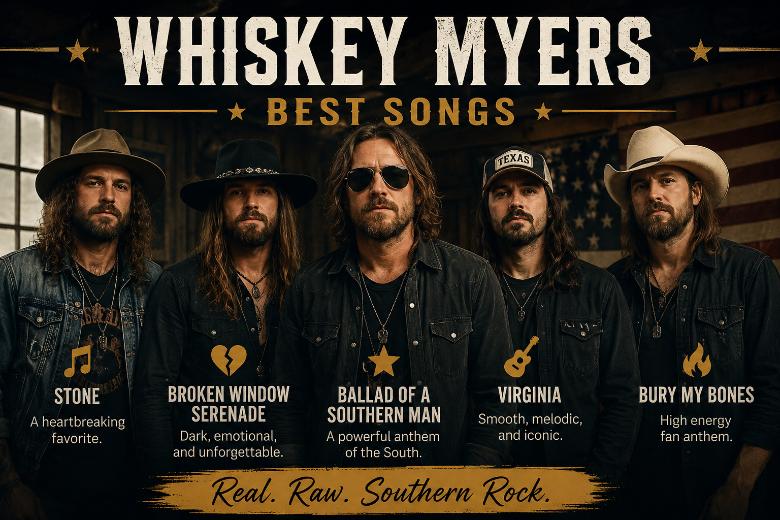 Whiskey Myers Songs