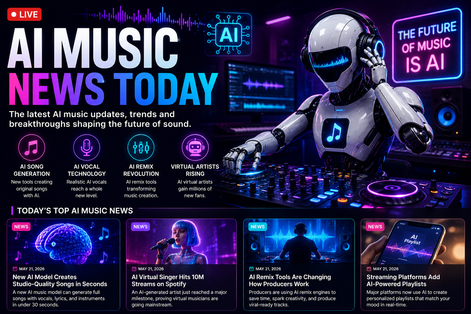 AI Music News Today