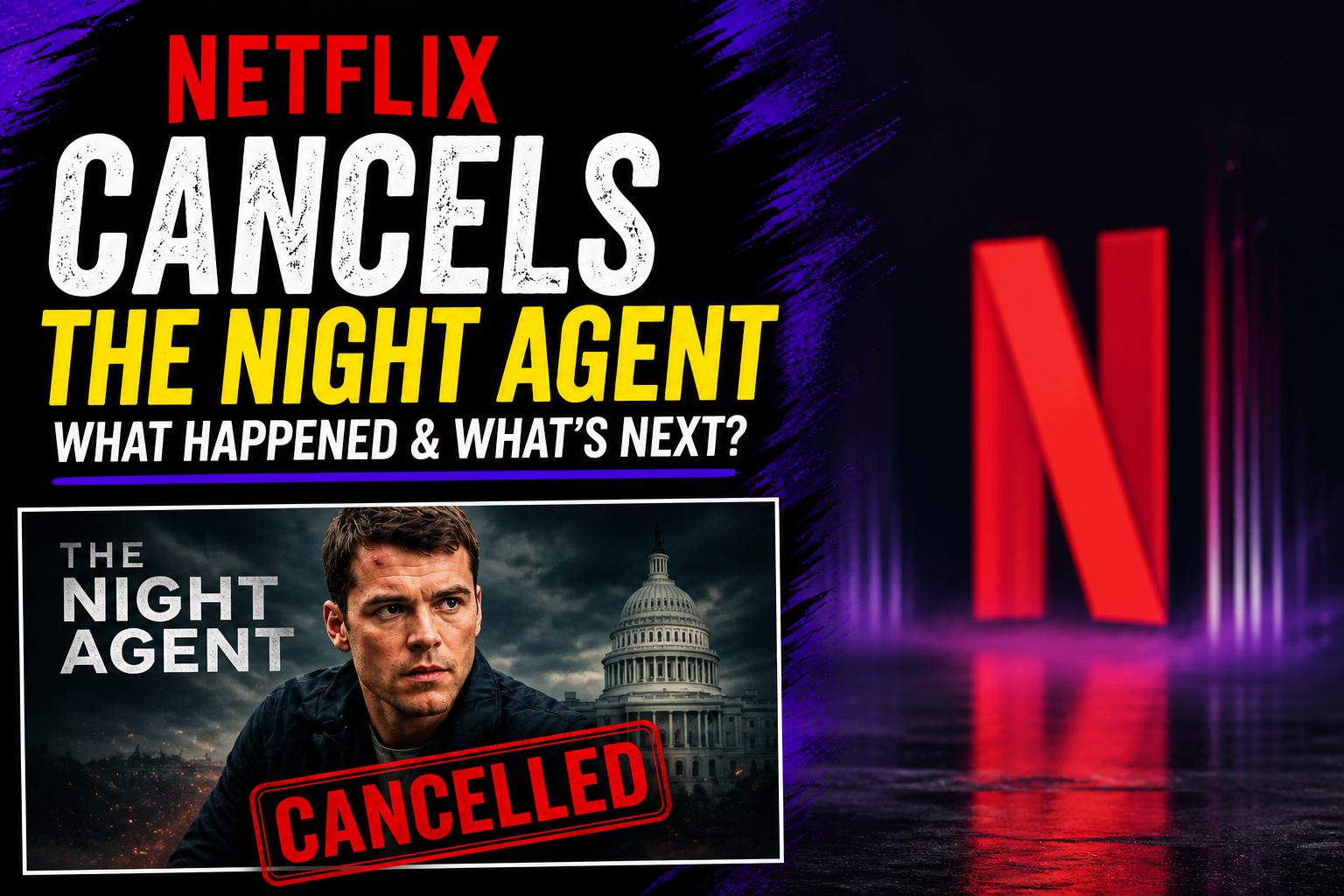 Netflix cancels The Night Agent trending series update