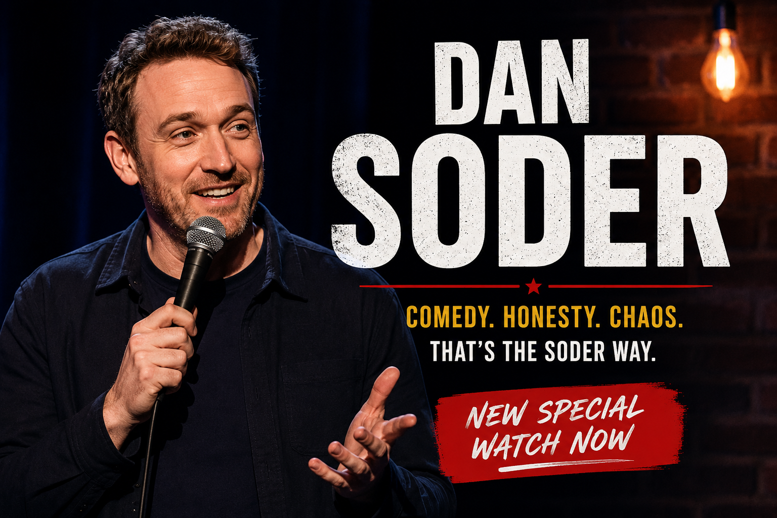 Dan Soder comedy podcast stand up special updates