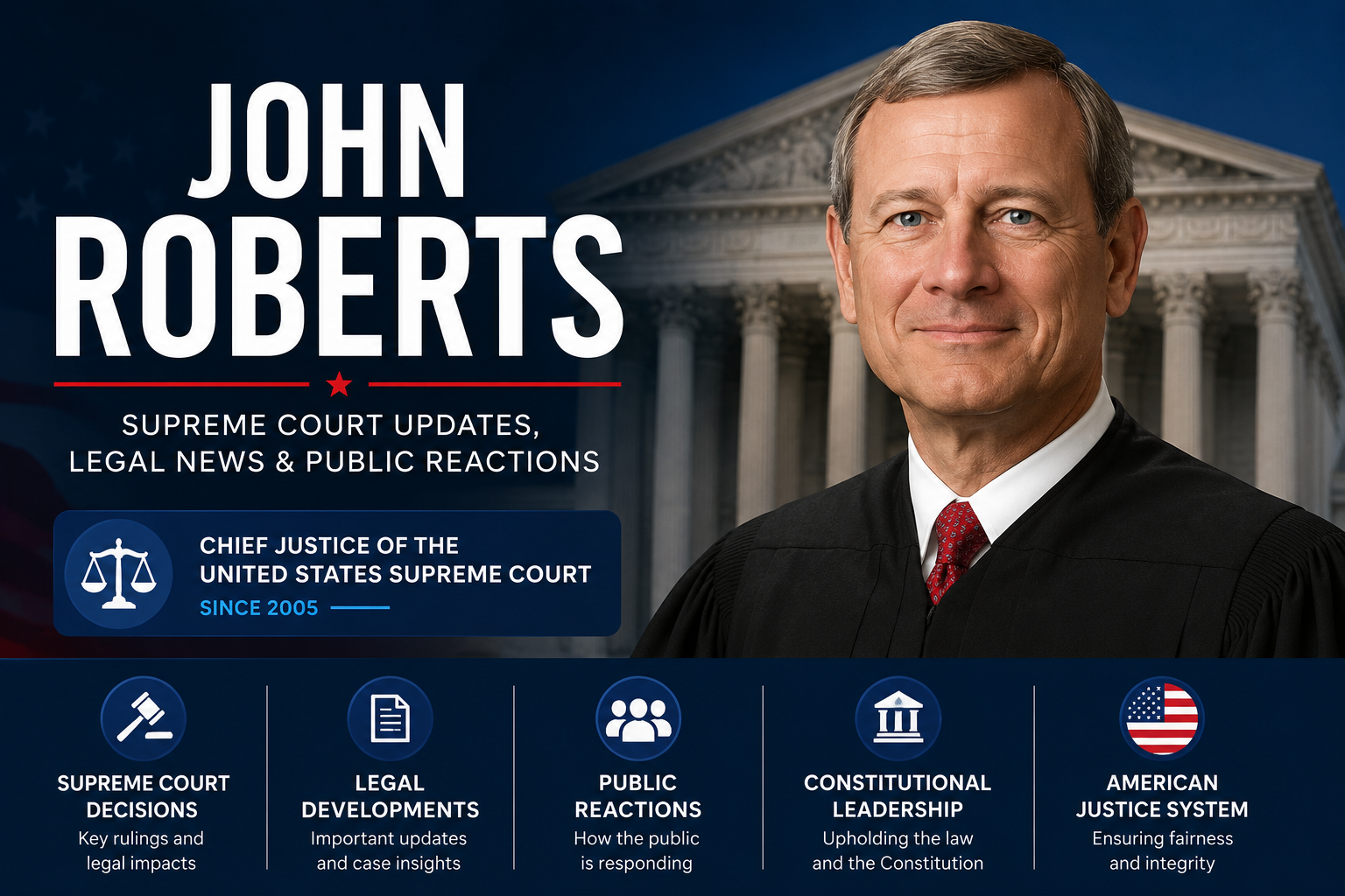 John Roberts Supreme Court legal news updates