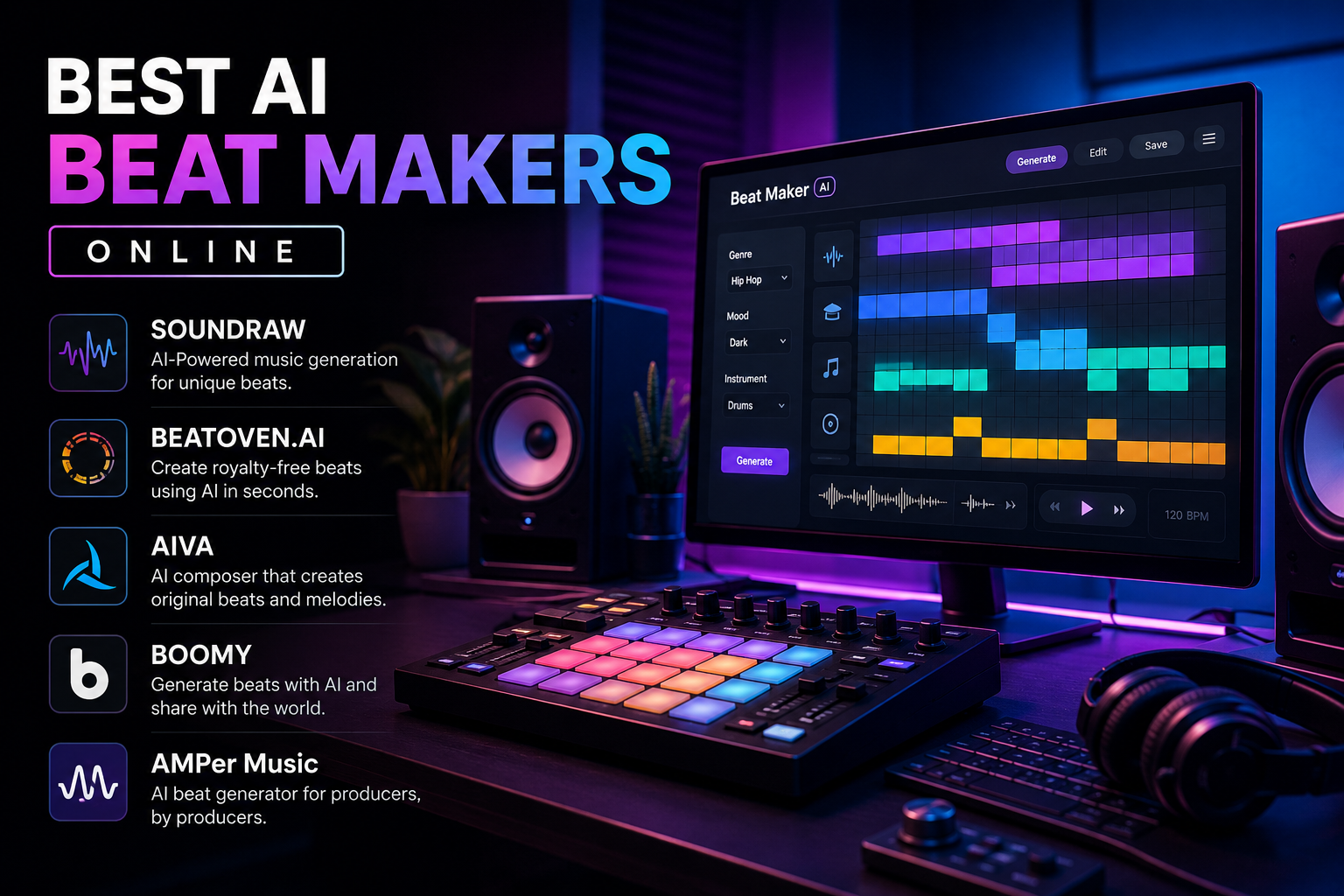 Best AI Beat Makers Online