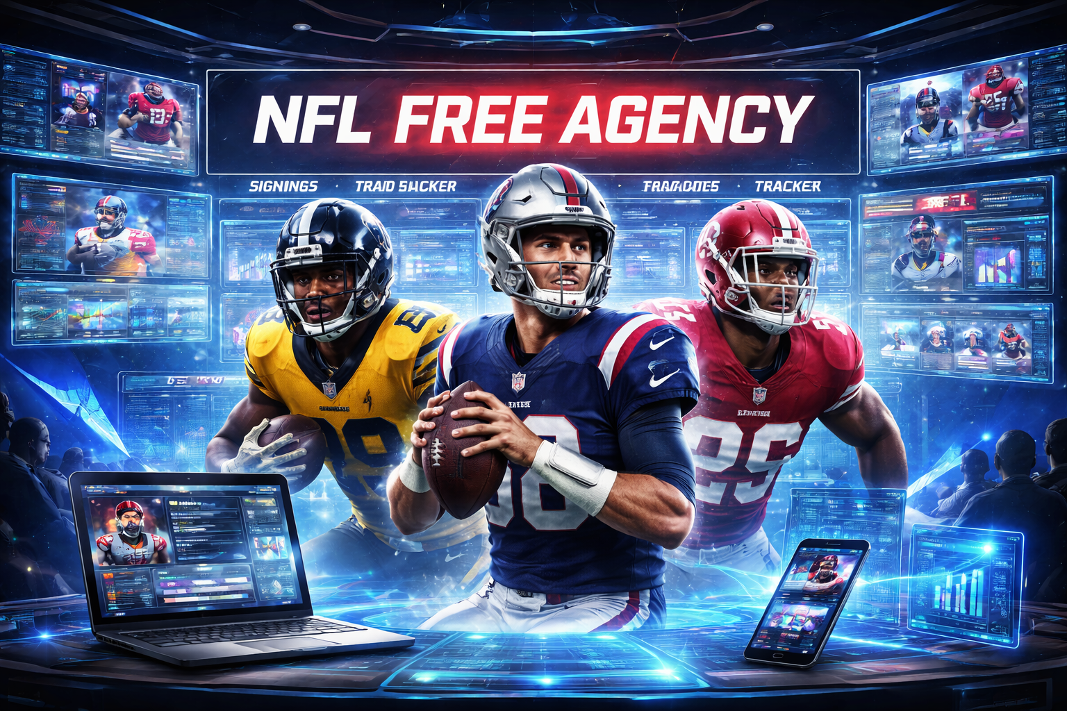 NFL free agency news and player signings analysis using AI-powered sports coverage