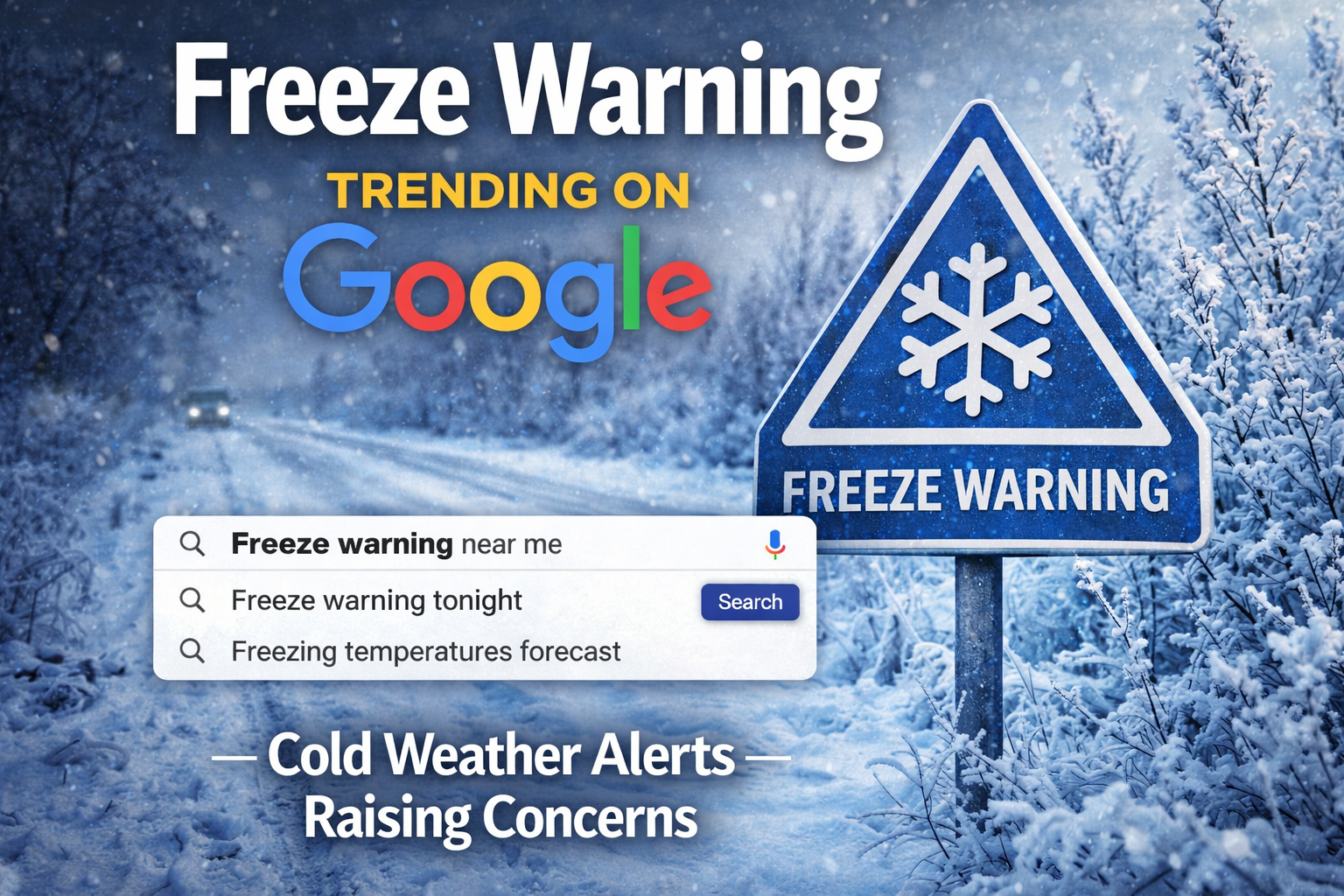 freeze warning winter weather alert freezing temperature forecast frost advisory united states weather news