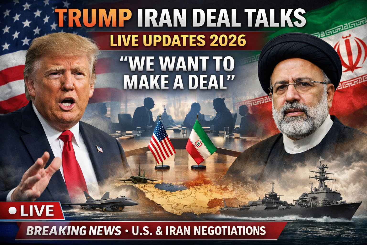 Trump Iran deal live talks 2026 trends