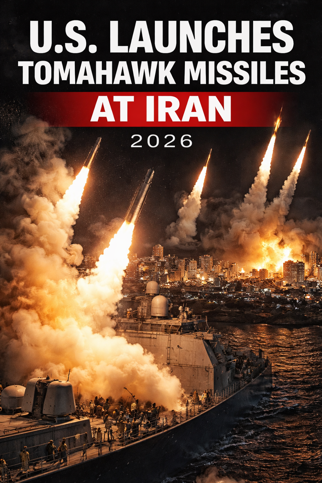 US Tomahawk missile strike Iran 2026