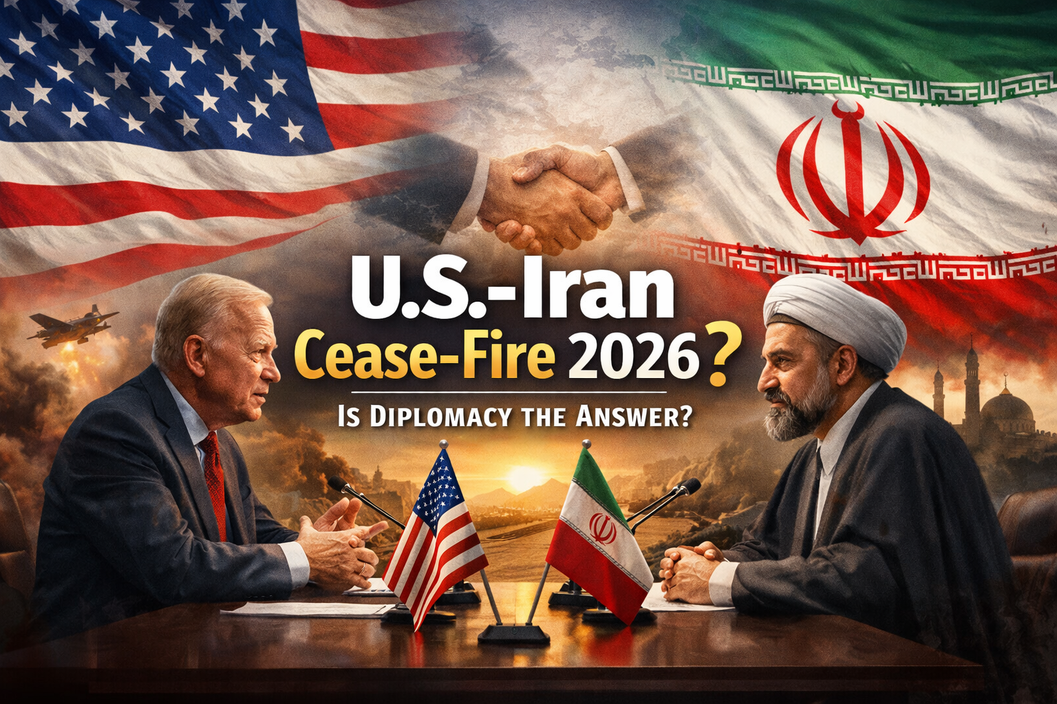 US Iran cease-fire prospects 2026