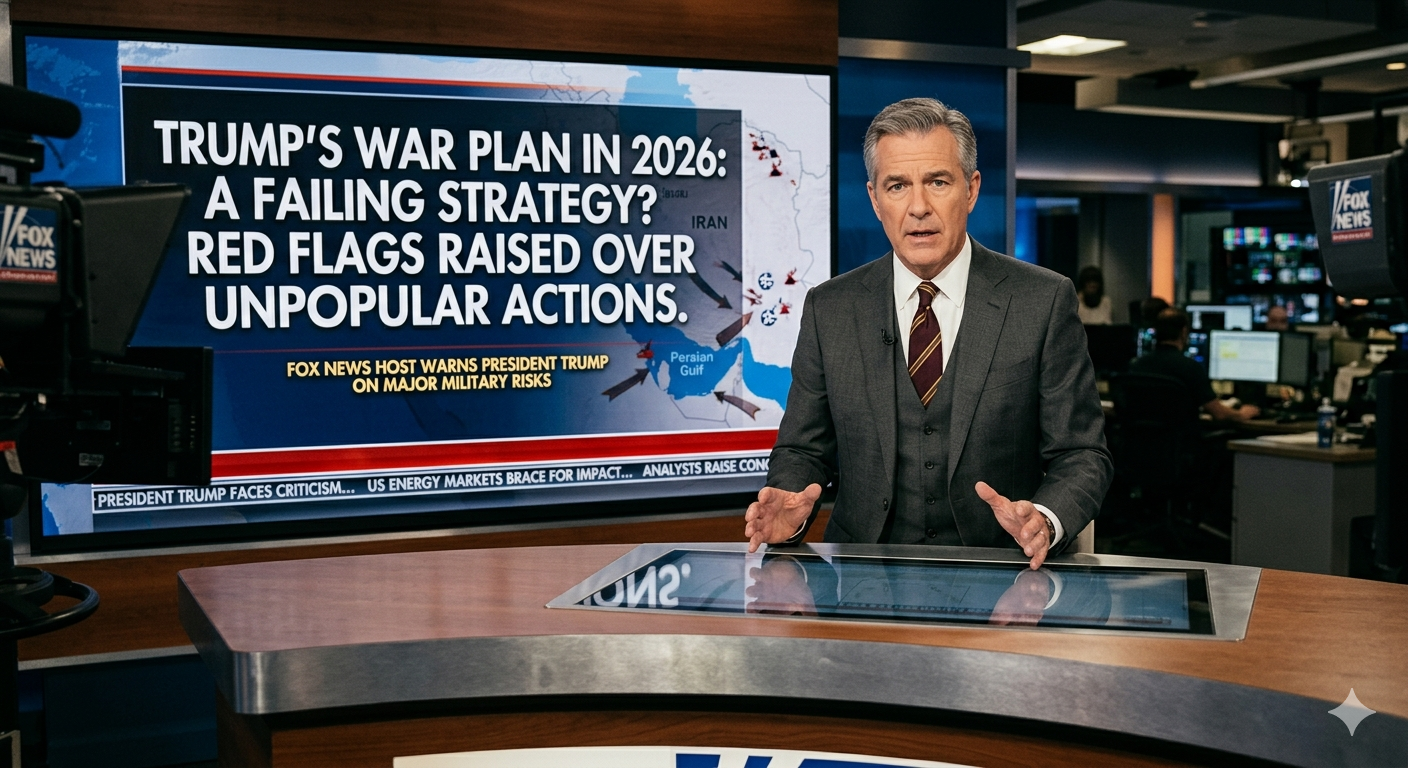 Trump Fox News host warning over war 2026