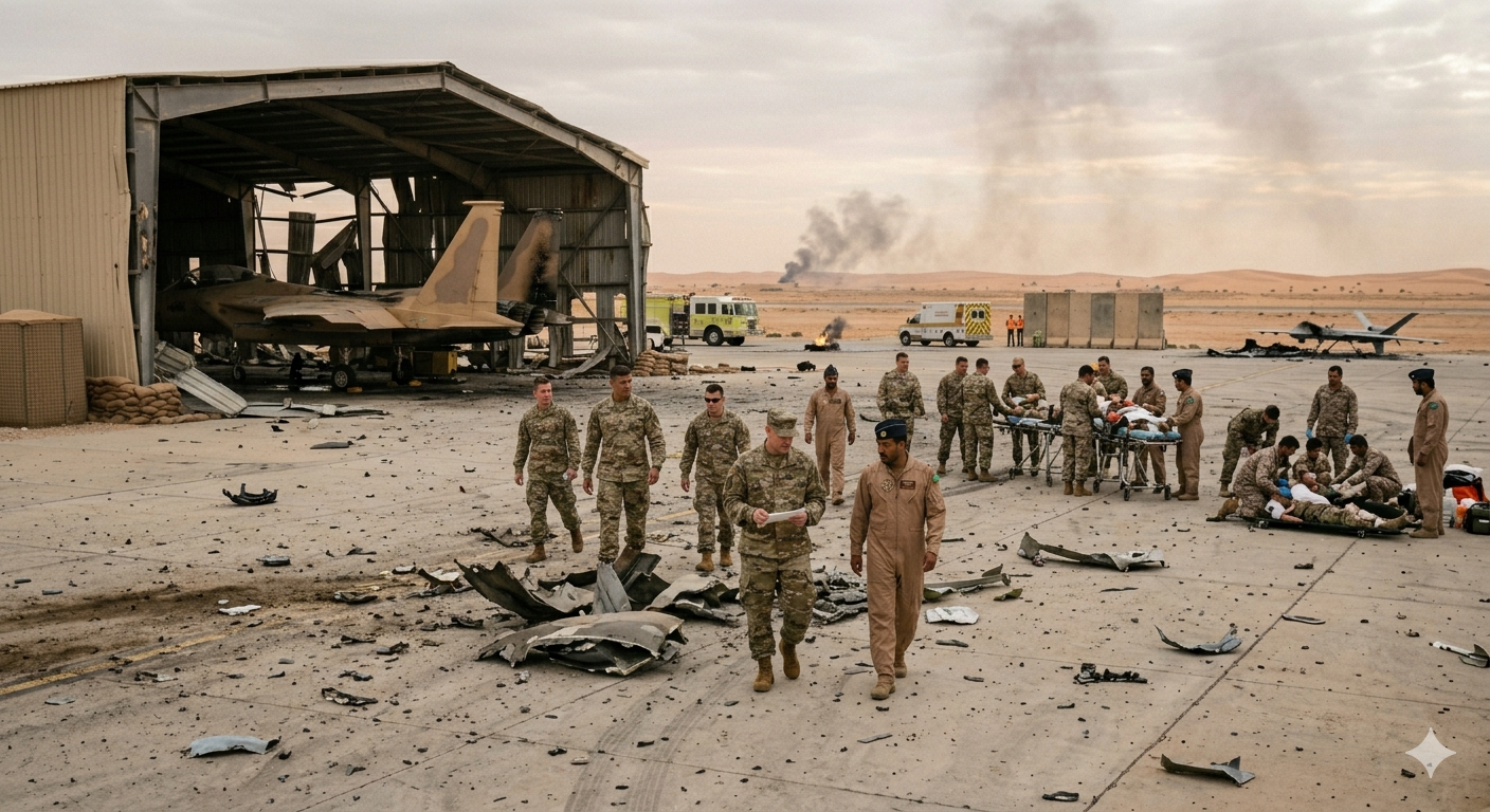 Iran strike wounds U.S. personnel in Saudi Arabia