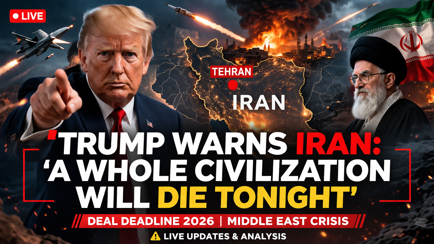 Trump warns Iran over deal deadline