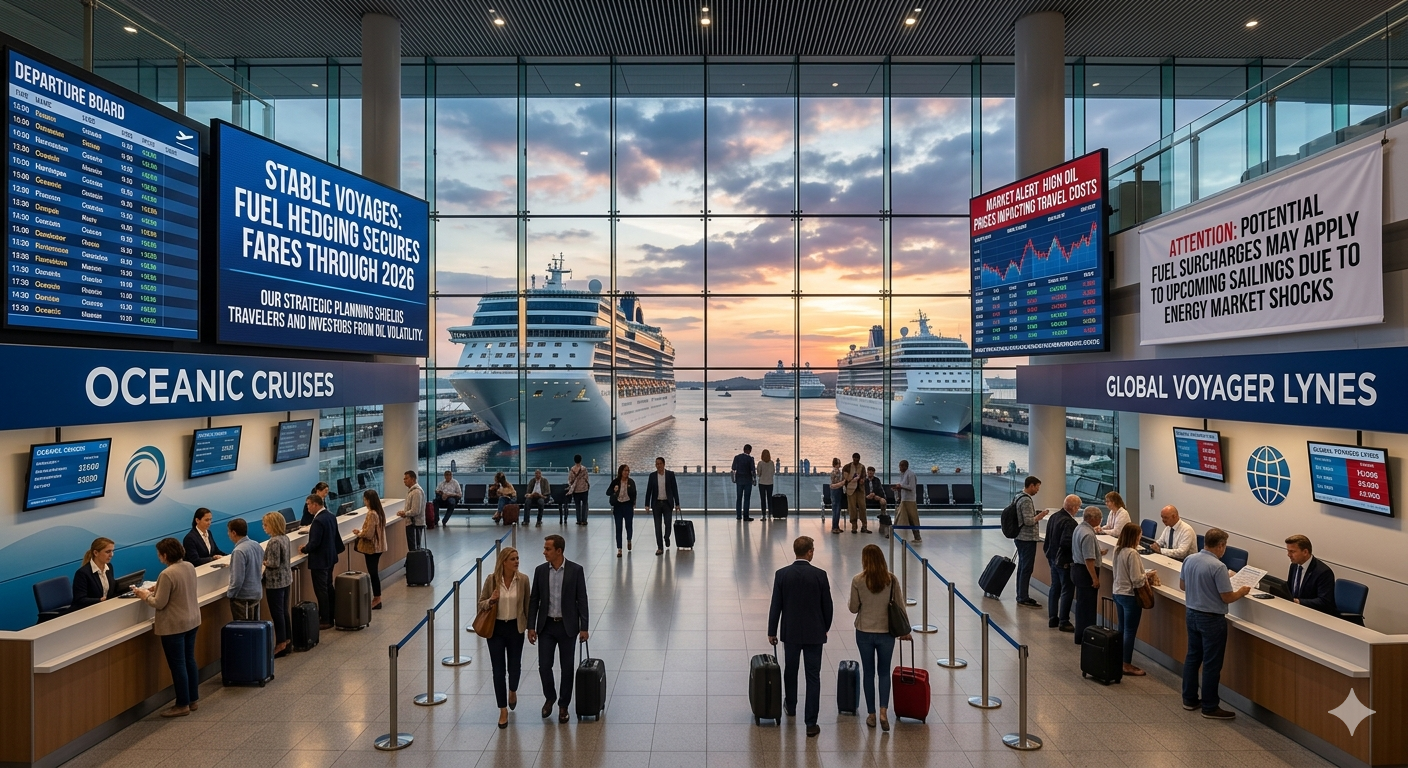 Cruise Ships at Sea Fuel Strategy