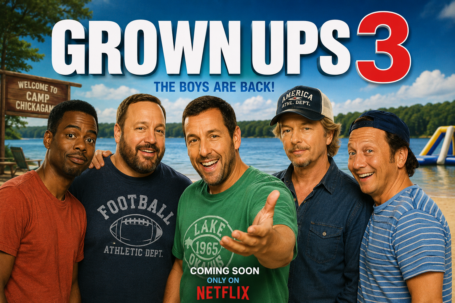 grown ups 3 movie cast reunion rumors and sequel updates