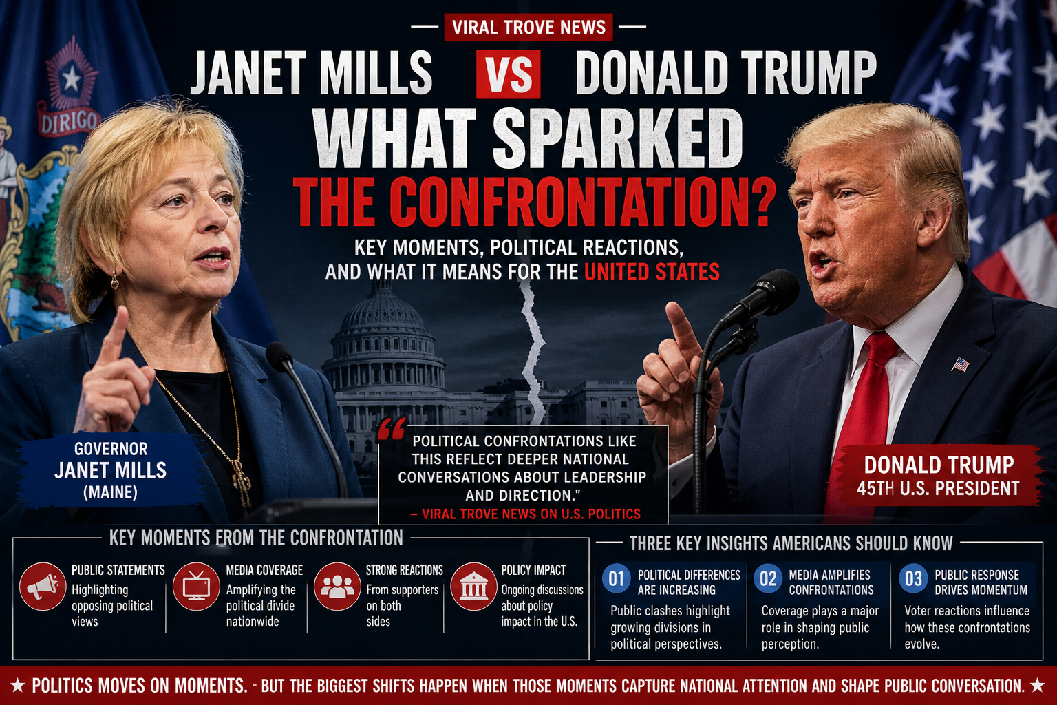 Janet Mills Donald Trump confrontation 2026