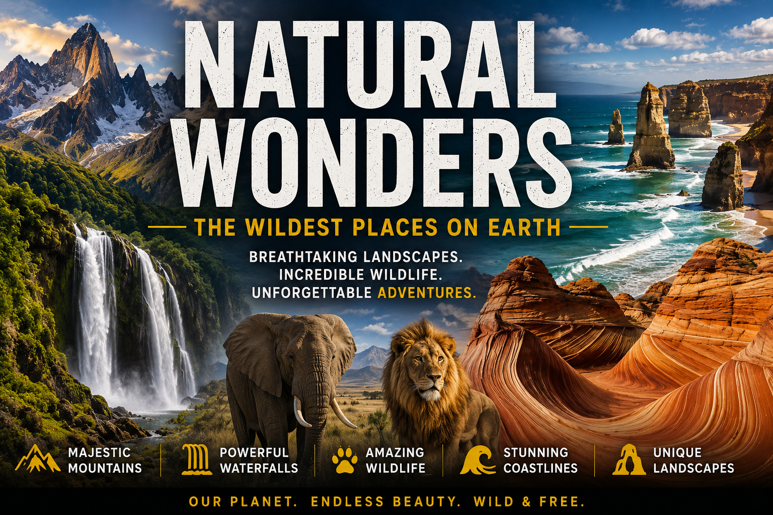 Natural wonders Earth documentary and wild landscapes