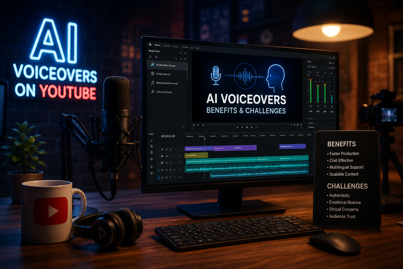 AI Voiceovers on YouTube