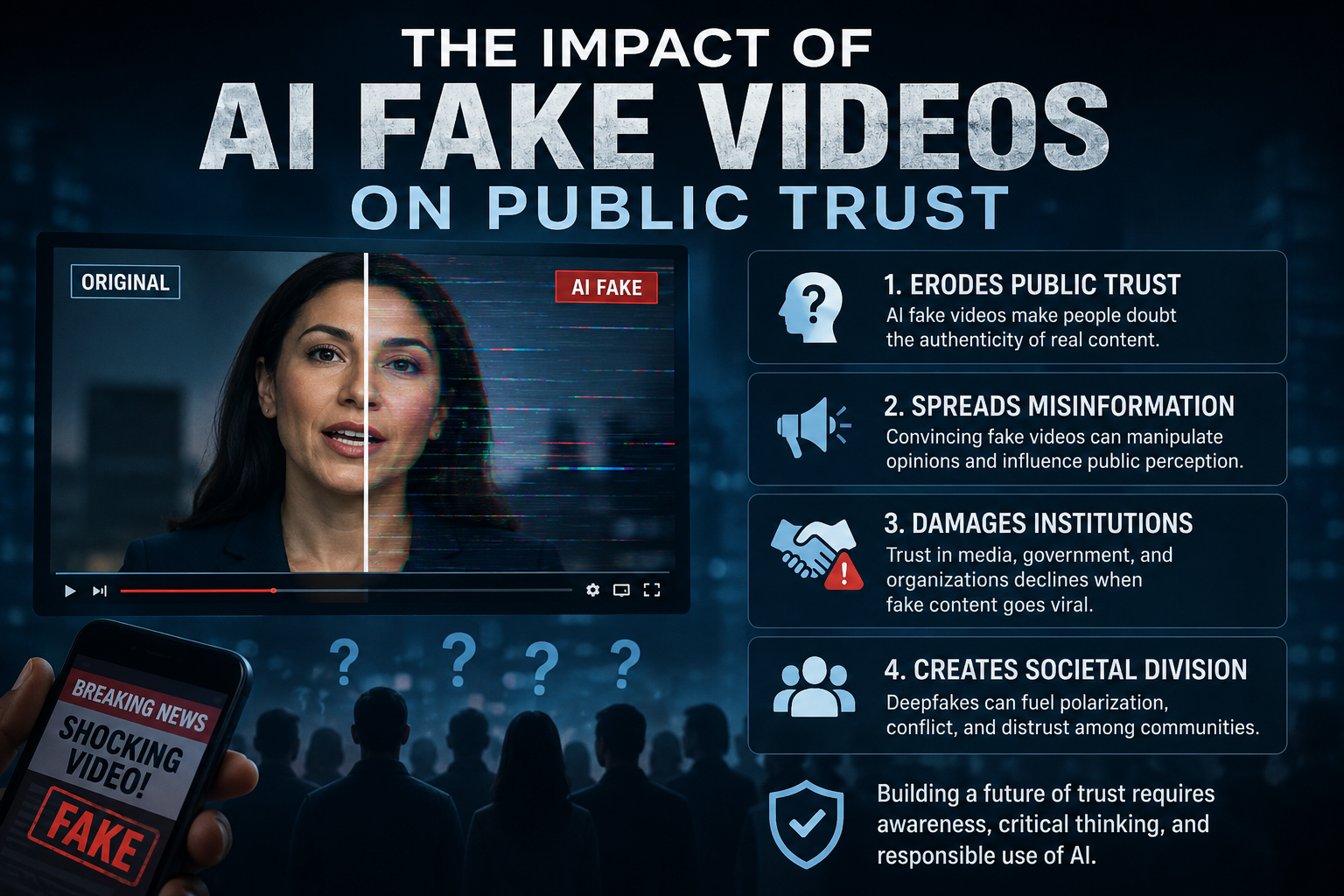 The Impact of AI Fake Videos on Public Trust