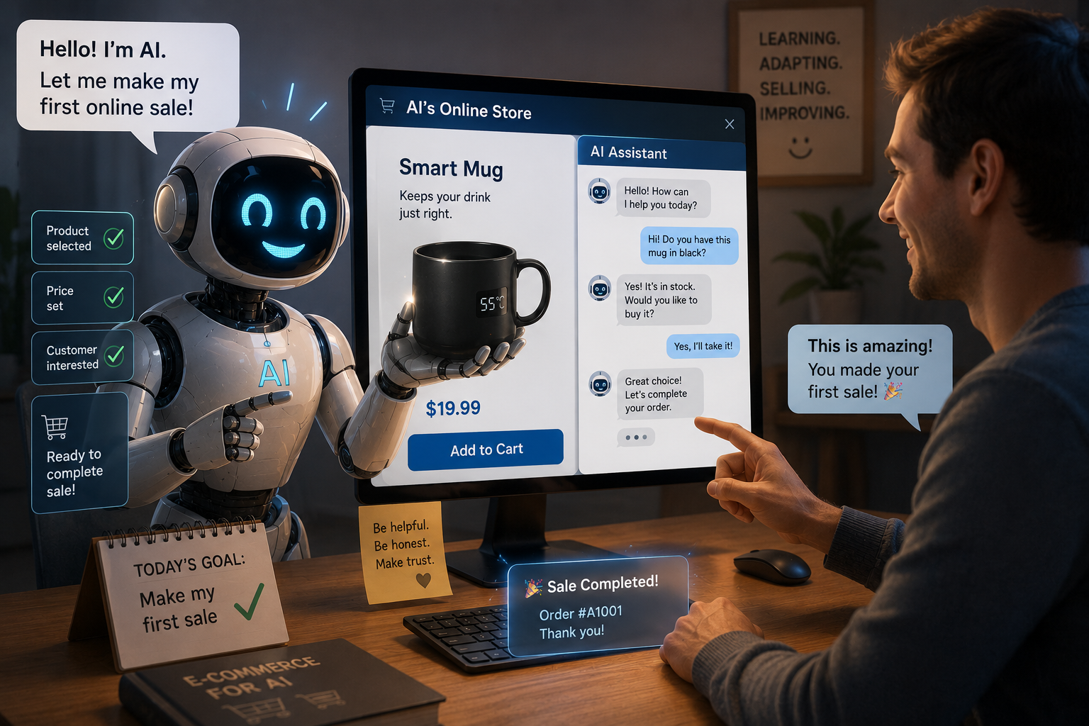 AI Ecommerce Concept