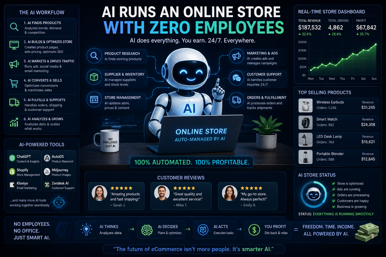 AI Runs an Online Store with Zero Employees