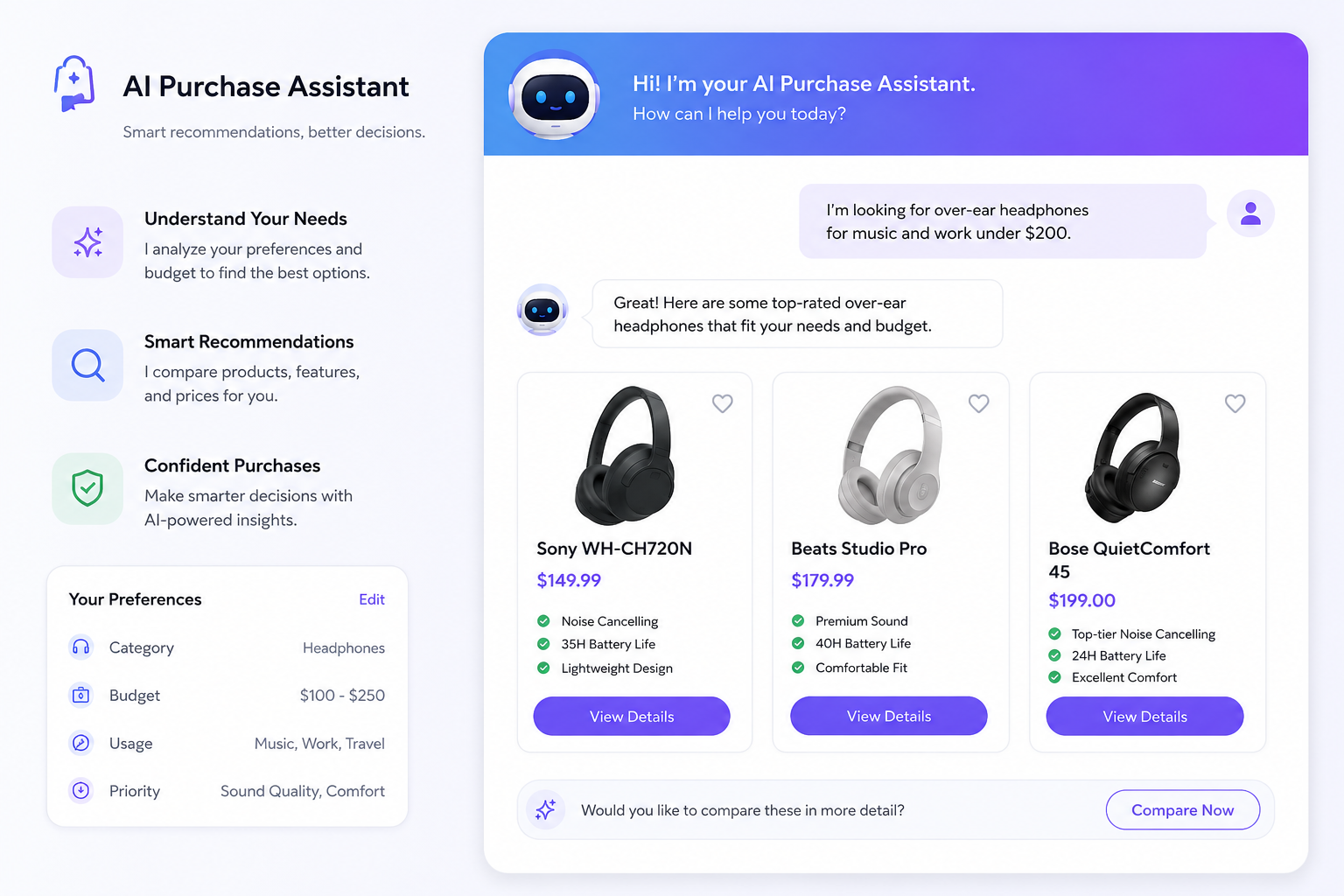 AI Purchase Assistant